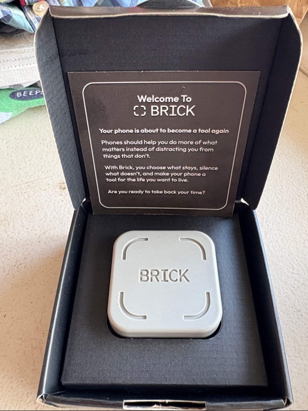 BRICK Phone Distraction Blocker